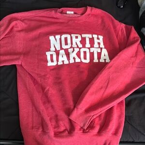 North Dakota Red Sweater